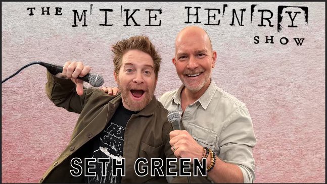 Seth Green (@sethgreen) on Twitter photo My dear friend <a href="/mikehenrybro/">Mike Henry</a> & I had a fun conversation you will enjoy: youtu.be/NYlRwg_OMUk My dear friend <a href="/mikehenrybro/">Mike Henry</a> & I had a fun conversation you will enjoy: youtu.be/NYlRwg_OMUk