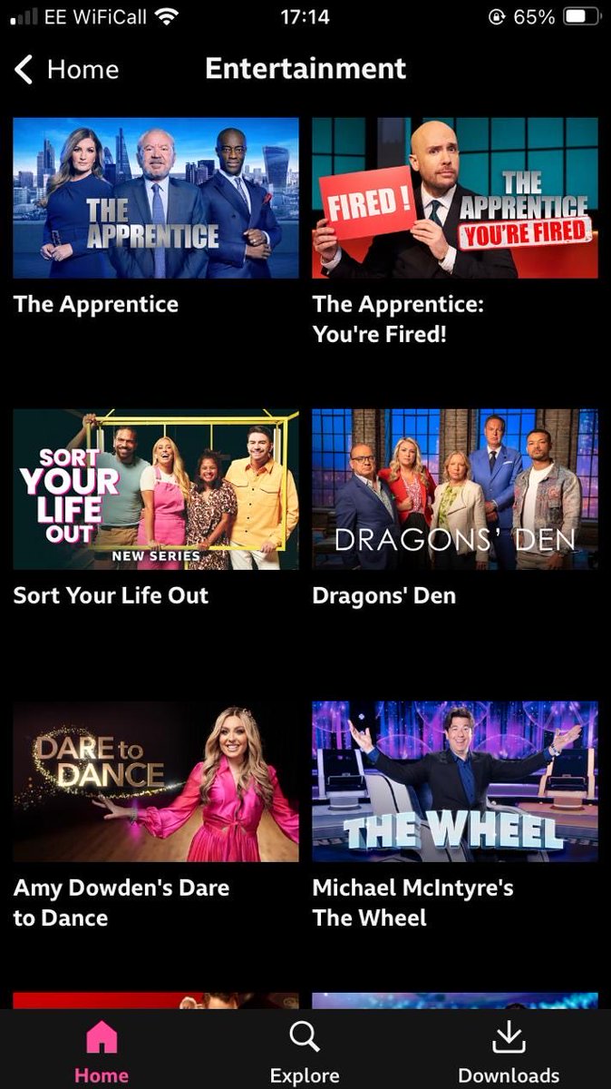 So proud to see our amazing ⁦<a href="/wildflamemedia/">Wildflame Productions</a>⁩ ⁩series Dare to Dance with ⁦<a href="/dowden_amy/">Amy Dowden</a>⁩ alongside the best names in entertainment ⁦<a href="/McInTweet/">Michael McIntyre</a>⁩ ⁦⁦<a href="/Lord_Sugar/">Lord Sugar</a>⁩ ⁦<a href="/bbcapprentice/">The Apprentice</a>⁩ ⁦<a href="/BBCDragonsDen/">BBC Dragons' Den</a>⁩ ⁦<a href="/StaceySolomon/">Stacey Solomon</a>⁩ <a href="/bbcstrictly/">BBC Strictly ✨</a>⁩ ⁦@👏