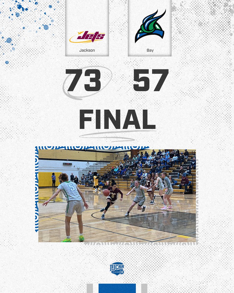 WBB - FINAL

Jackson 73, Bay 57

The Jets will take on Lansing CC in the Great Lakes District C Championship on Saturday at 11 AM at Ballenger Fieldhouse!