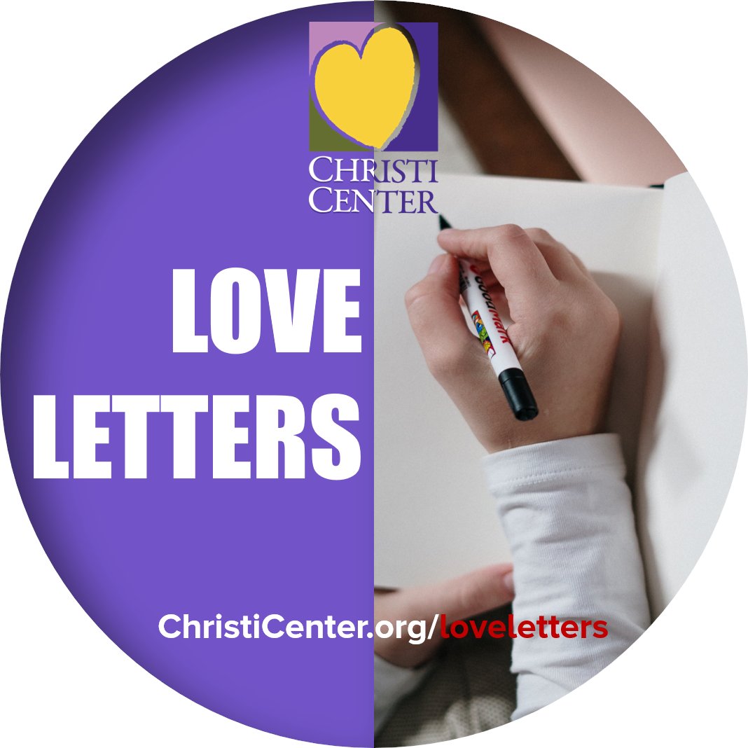 A Love Letter

"I would do anything to hold you again. All of heaven will hear my joy when we are reunited for eternity."
From "Muva" to Annie 

Read this and others ... and share your own letter to or about a loved one lost.

ChristiCenter.org/loveletters

ChristiCenter.org/amplify