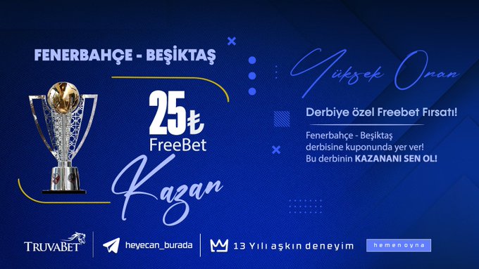 TruvabetOff's tweet photo. 🎉 Truvabet, kazanmak için her gün şansınızı deneyin! Büyük ödüller sizi bekliyor olabilir. #Şans #BüyükÖdüller #Truvabet - https://t.co/thGLi8GvaS https://t.co/yQ1mDE0821
