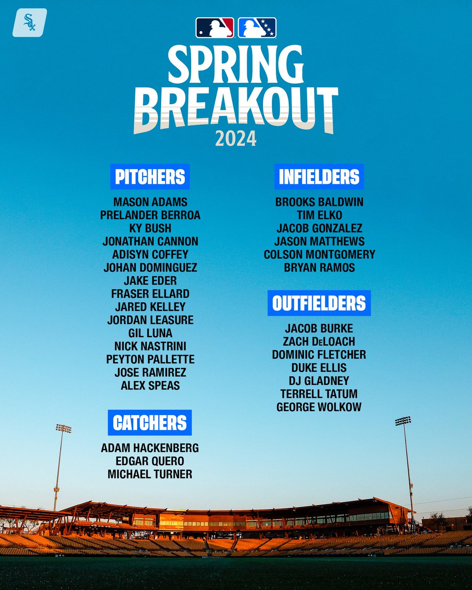 Our #SpringBreakout roster just dropped ⬇️