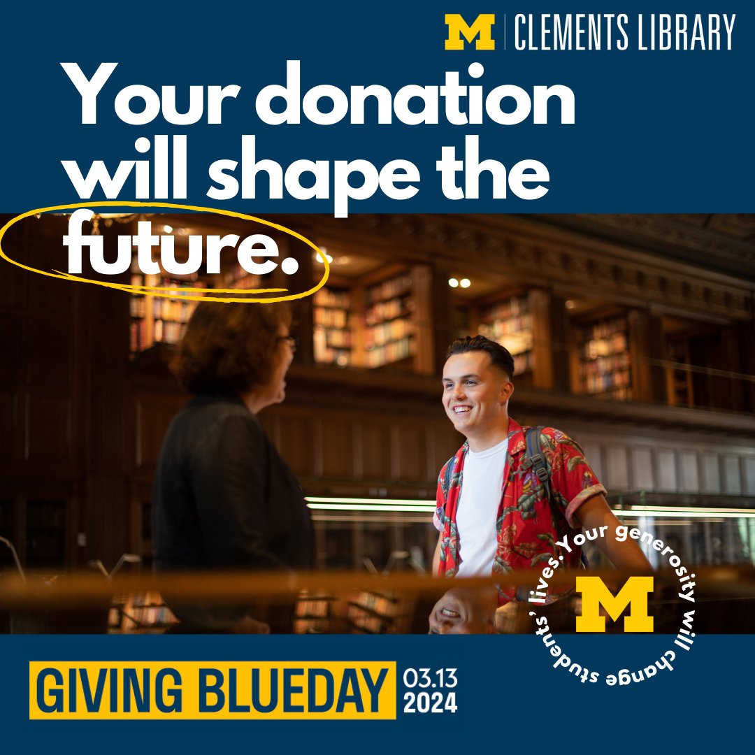 UM Clements Library tweet media