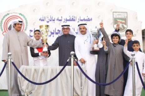 KuwEquestrian's tweet photo. فرض اسطبل الشمالي نفسه بقوه بالاجتماع ال ١٢ عندما سجل انتصارين رائعين عن طريق الجوادين ( جابه الله و خير الله ) بالشوطين الرابع و الخامس https://t.co/PQcgjYcsSE