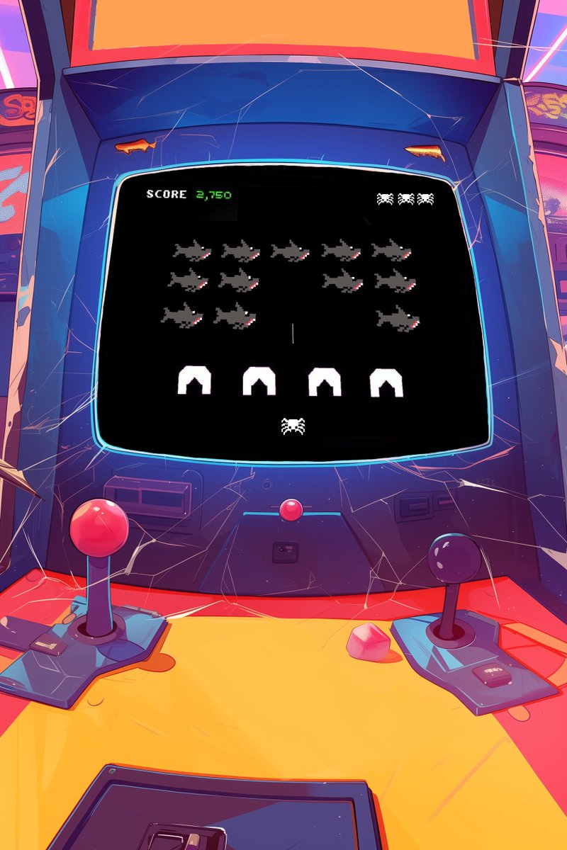 Eight eyes open,

It's time to play.

$SPDR / $SHARK