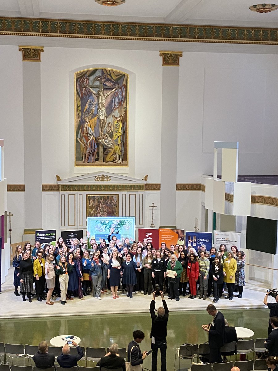 Delegates at #HeritageDay2024 celebrating the week of #WomensDay2024 …. notice anything? A cheery finale to the conference.