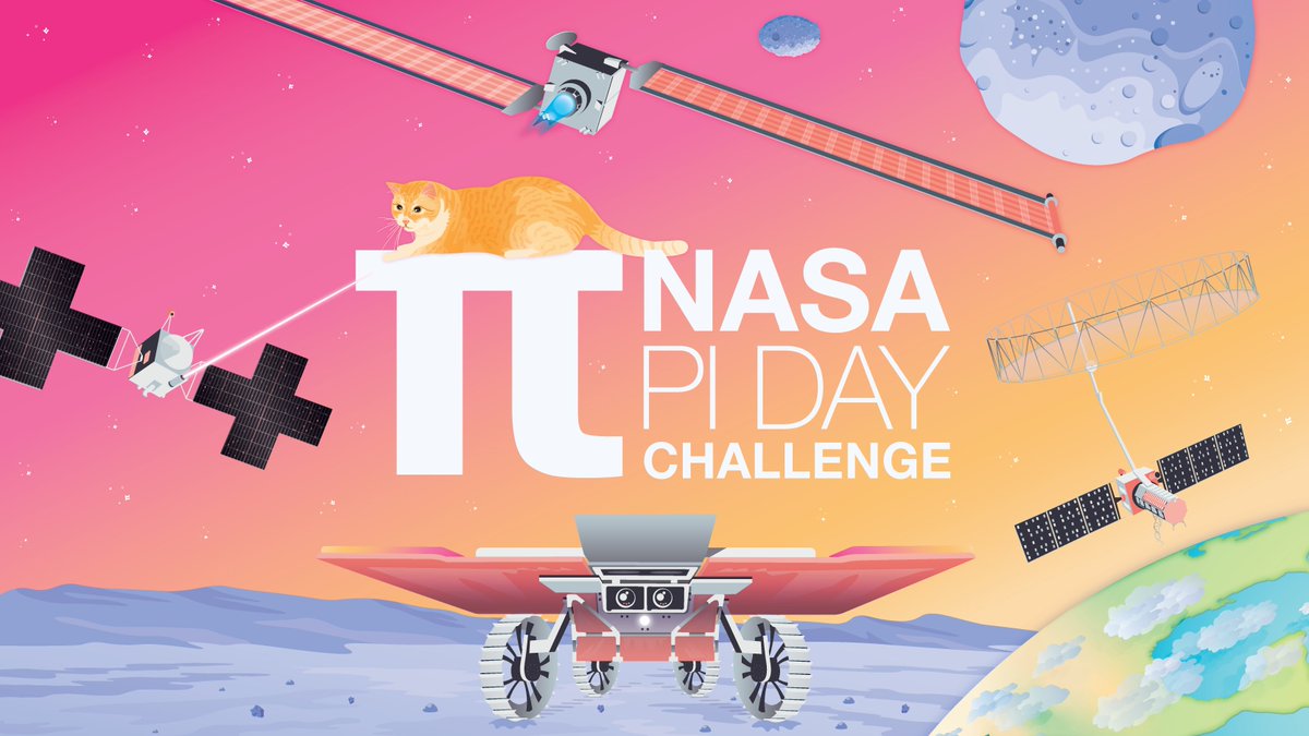 The 2024 #NASAPiDayChallenge has landed! Get ready for 🥧 #PiDay, March 14, with four new brain teasers taken on by @NASA scientists and engineers. Explore it all – including our extensive collection of Pi Day resources for learners of all ages – here: go.nasa.gov/3T5RZtP