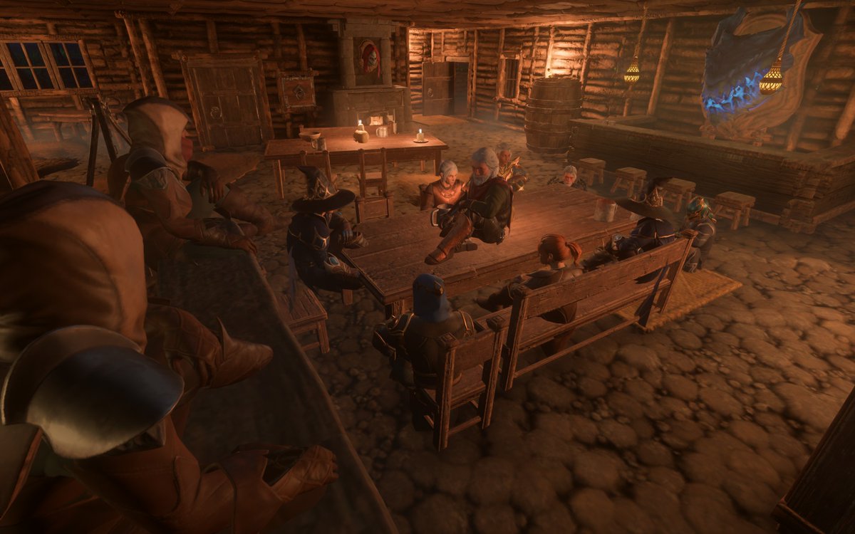 Das Waldläuferheim aus dem Soft RP-Projekt "Drei Gilden": Feste wurden gefeiert, Geschichten wurden erzählt, es wurde viel gelacht und manchmal auch geweint! Danke für die wunderbvolle Zeit! ❤️

Für all die Waldläufer dort draußen! 🏹
#EnshroudedAoW