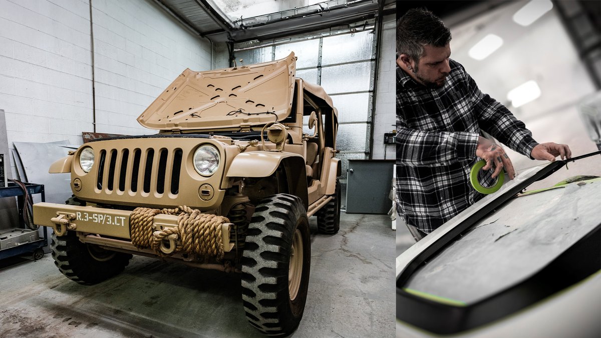 Hard at work on concepts from Easter Jeep Safari’s past — and looking forward to the future at Easter Jeep Safari® 2024. 💪​ ​Concept vehicle and features shown throughout, not available for purchase.