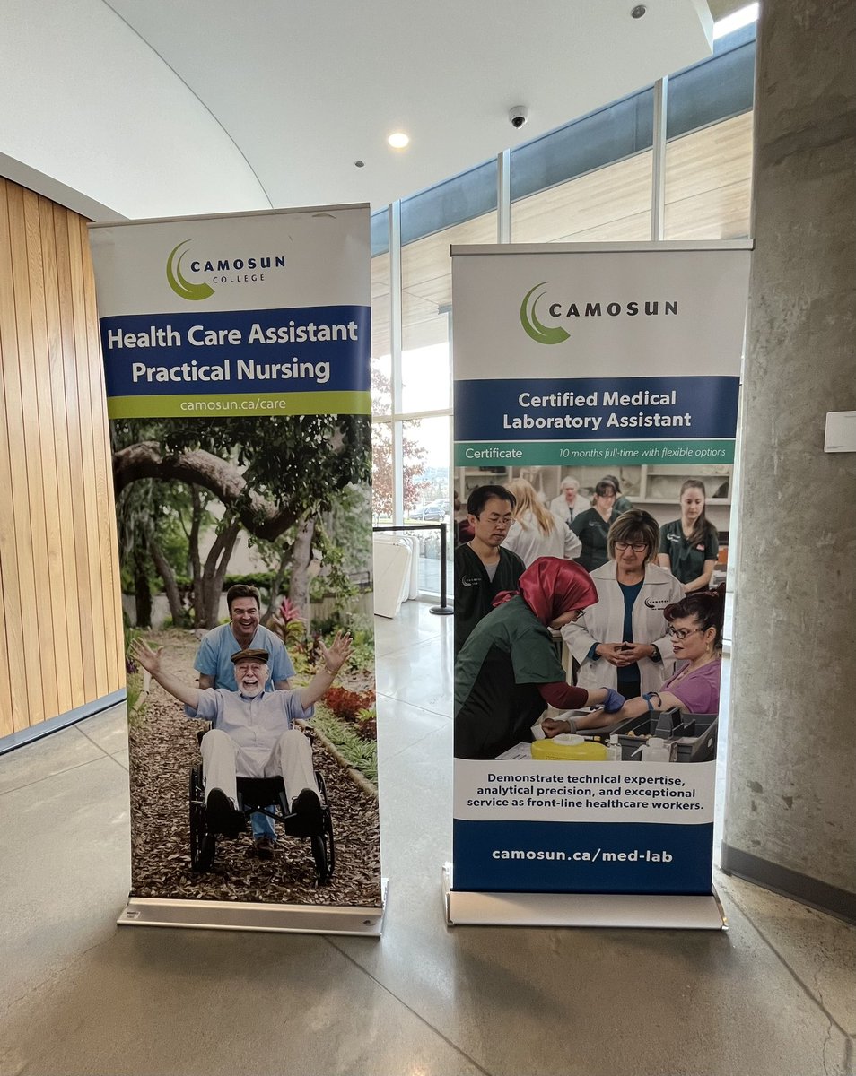 SD61 Career Programs (@sd61careers) on Twitter photo We are thrilled & grateful to have 60 <a href="/sd61schools/">Greater Victoria School District</a> students <a href="/Camosun/">Camosun College</a> Interurban campus to learn about #Health pathways.
Thank you to the Centre for Health & Wellness building & its departments for hosting our students & providing excellent information & activities!
#sd61learn We are thrilled & grateful to have 60 <a href="/sd61schools/">Greater Victoria School District</a> students <a href="/Camosun/">Camosun College</a> Interurban campus to learn about #Health pathways.
Thank you to the Centre for Health & Wellness building & its departments for hosting our students & providing excellent information & activities!
#sd61learn