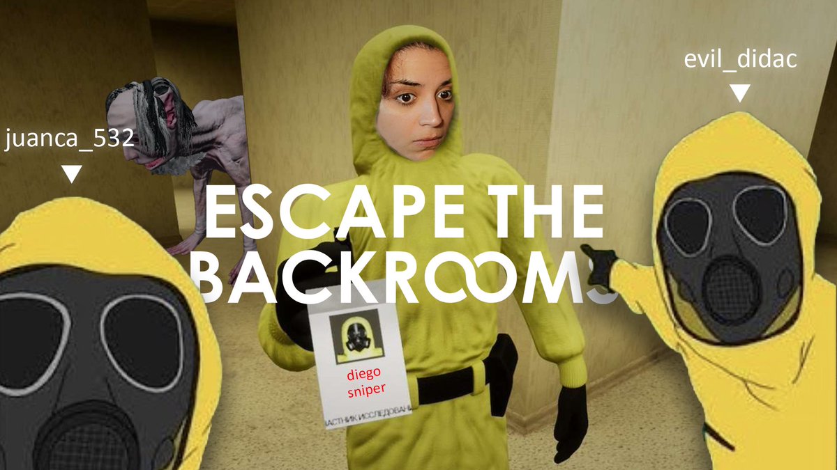 ¡ESTAMOS EN DIRECTO!

Hoy jugaremos con @EvilDidac19992  y  @_Juanca_532 a ESCAPE FROM THE BACKROOMS

No es la primera vez que jugamos pero han metido mapas nuevos

twitch.tv/andytoretm
twitch.tv/andytoretm
twitch.tv/andytoretm