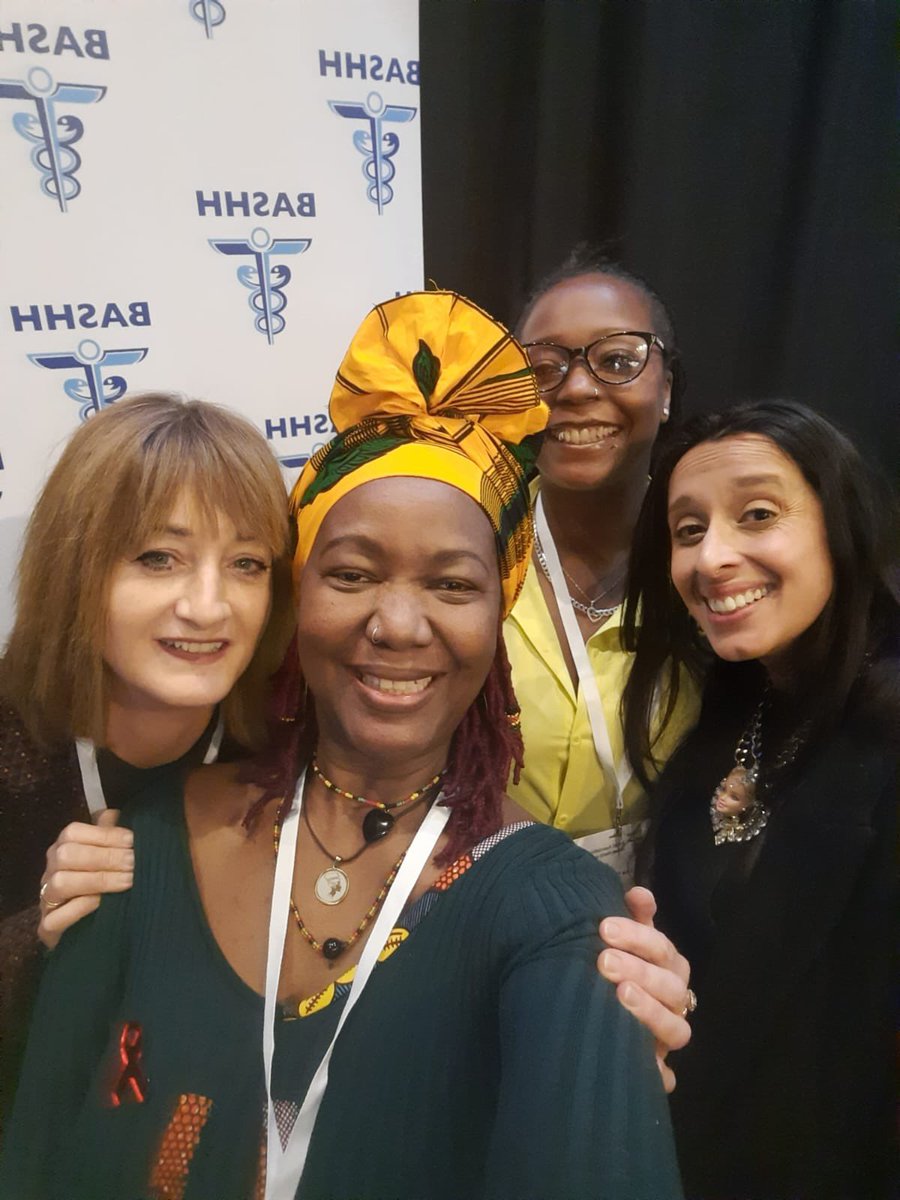 After the engaging and insightful session on infant feeding and HIV with @savoy__truffle, @DrYGilleece, @angelina_namiba, and @KhadijahGriffi1, check out the awesome selfie they snapped! 🤳🏼💚💛🧡♥️ @BASHH_UK #hivmasterclass24 #bhiva