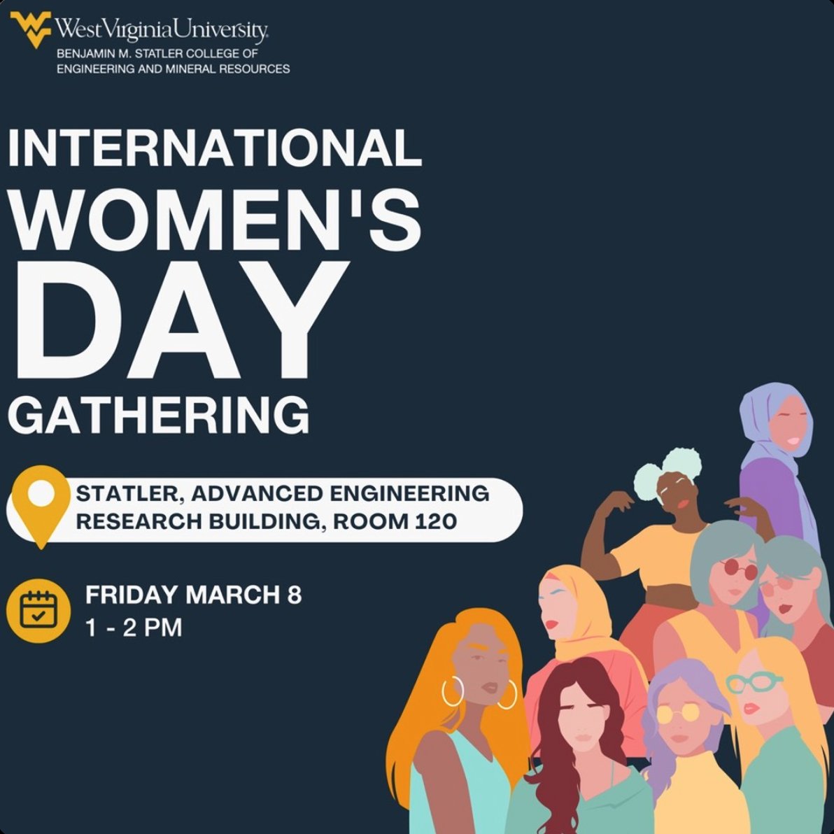 Looking for a way to celebrate International Women's Day? 👀 Check out this event from 1-2 PM on Friday, March 8th!