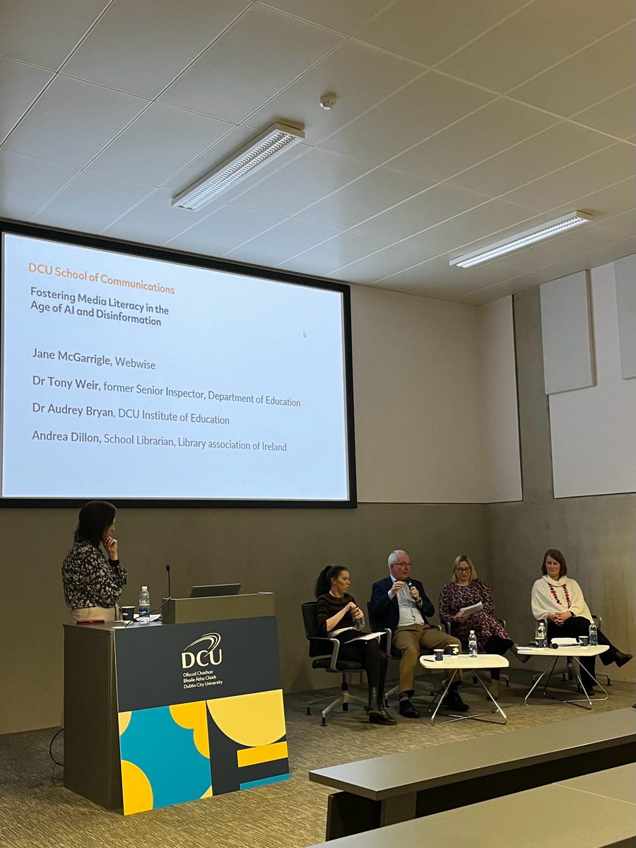 Madeline Boughton (@glasnevingirl) on Twitter photo Discussion on managing the competing tensions and challenges of media literacy in full flow at first <a href="/DCU_SoC/">School of Comms DCU</a> #SpringSeries2024 <a href="/Webwise_Ireland/">Webwise</a> <a href="/Education_Ire/">Department of Education and Youth</a> <a href="/DCU_IoE/">DCU Institute of Education</a> <a href="/DCU/">Dublin City University</a> <a href="/FuJoMedia/">FuJo</a> Discussion on managing the competing tensions and challenges of media literacy in full flow at first <a href="/DCU_SoC/">School of Comms DCU</a> #SpringSeries2024 <a href="/Webwise_Ireland/">Webwise</a> <a href="/Education_Ire/">Department of Education and Youth</a> <a href="/DCU_IoE/">DCU Institute of Education</a> <a href="/DCU/">Dublin City University</a> <a href="/FuJoMedia/">FuJo</a>