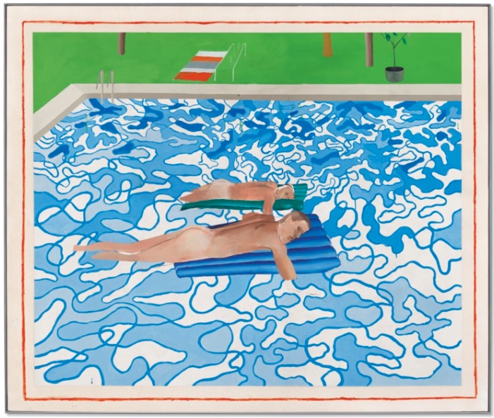 Lot 24
David Hockney, California, 1965
Acrylic on canvas
SOLD 

Hammer - £16,000,000