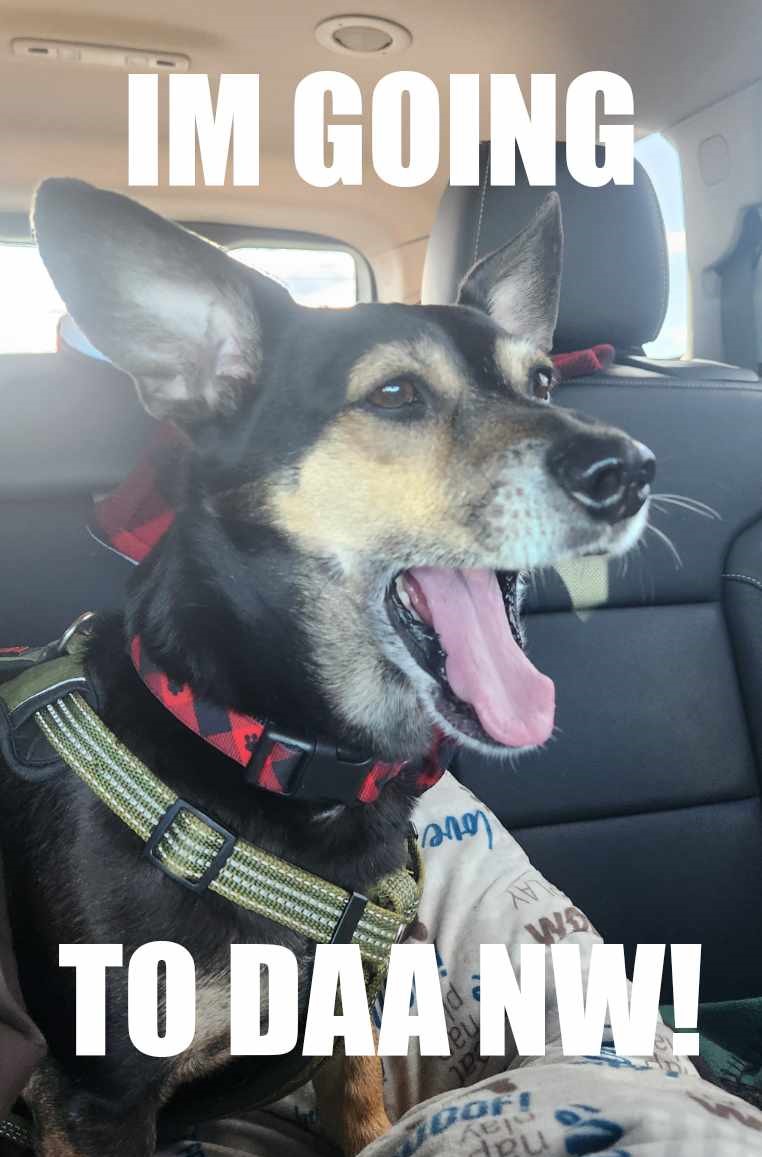 WSIADA's tweet photo. Our Spokane Spring Chapter Meeting is tonight!

If you haven't RSVP, visit https://t.co/yVatiHxHOa 🙂

Our director, Rick Olson, membership manager, Mila, and our favorite mascot, Krillin are at DAA Northwest to promote tonight's meeting! Stop by and say hello! https://t.co/xg2CYJUDwC