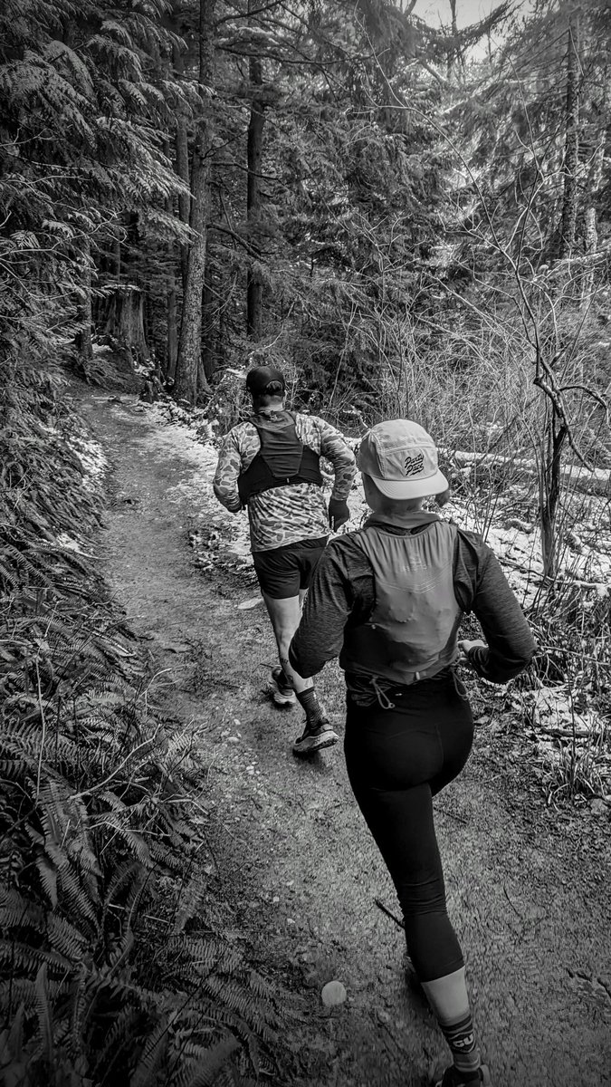 Every year for the past 13 years I’ve run a race that’s been around for over 15 years and the next couple of weeks I get to run 2 ! Chuckanut & American River ( pic : training on chuckanut) #support #ultraracesbyultrarunners