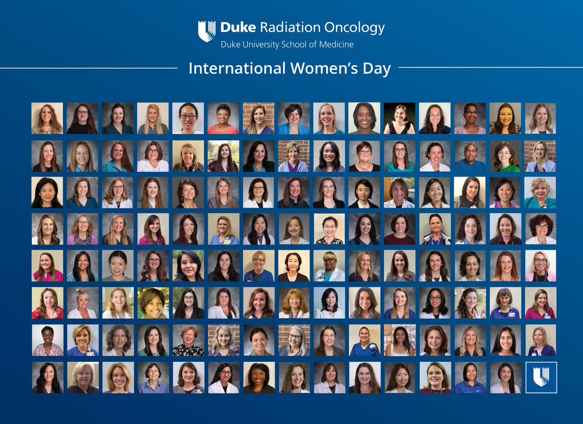 Duke Radiation Oncology (@dukeradonc) on Twitter photo Happy #InternationalWomensDay! For #IWD2024, we're proud to celebrate the incredible women in Duke #RadOnc... and beyond 💙 #WomenWhoCurie <a href="/DukeCancer/">Duke Cancer</a> <a href="/DukeHealth/">Duke Health</a> <a href="/DukeMedSchool/">Duke University School of Medicine</a> Happy #InternationalWomensDay! For #IWD2024, we're proud to celebrate the incredible women in Duke #RadOnc... and beyond 💙 #WomenWhoCurie <a href="/DukeCancer/">Duke Cancer</a> <a href="/DukeHealth/">Duke Health</a> <a href="/DukeMedSchool/">Duke University School of Medicine</a>