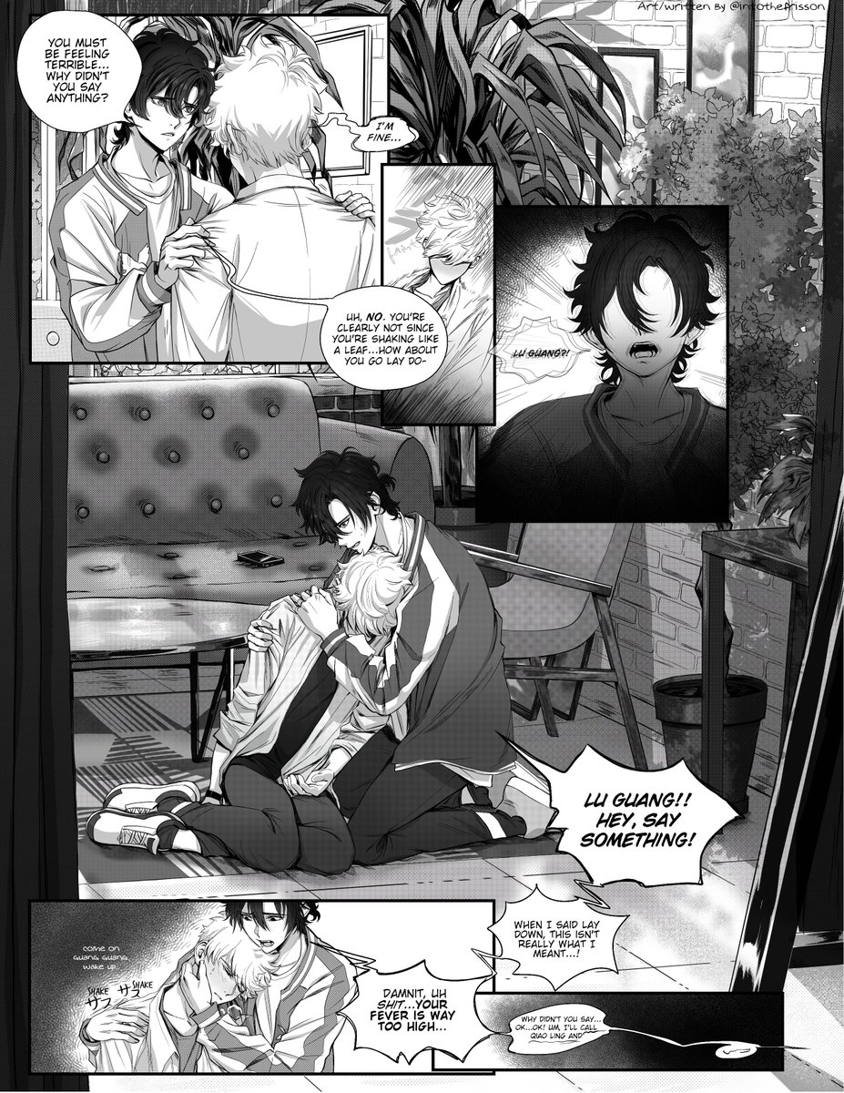 IntotheFrisson's tweet image. My shiguang sickfic manga ❤️ Please enjoy! 
Rated: T
Pgs 1-2/20 
#linkclick #时光代理人 #光时