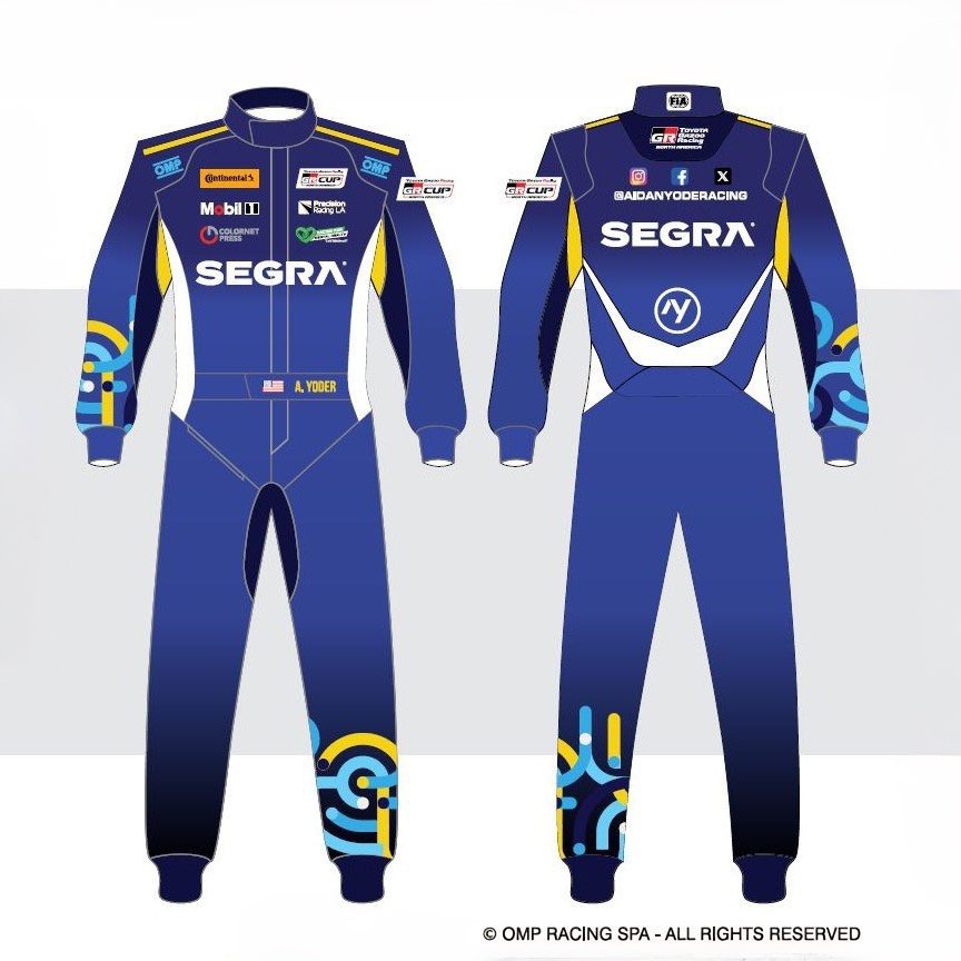 WE’RE BACK, BABY! I’m returning to the GR Cup Series with <a href="/PrecisionRacLA/">PrecisionRacingLA</a> in 2024! Honored to carry <a href="/GoSegra/">Segra</a> onboard again this season. This is going to be an incredibly exciting year, tune in to our first race of the season at <a href="/RaceSonoma/">Sonoma Raceway</a> from April 5-6!!!