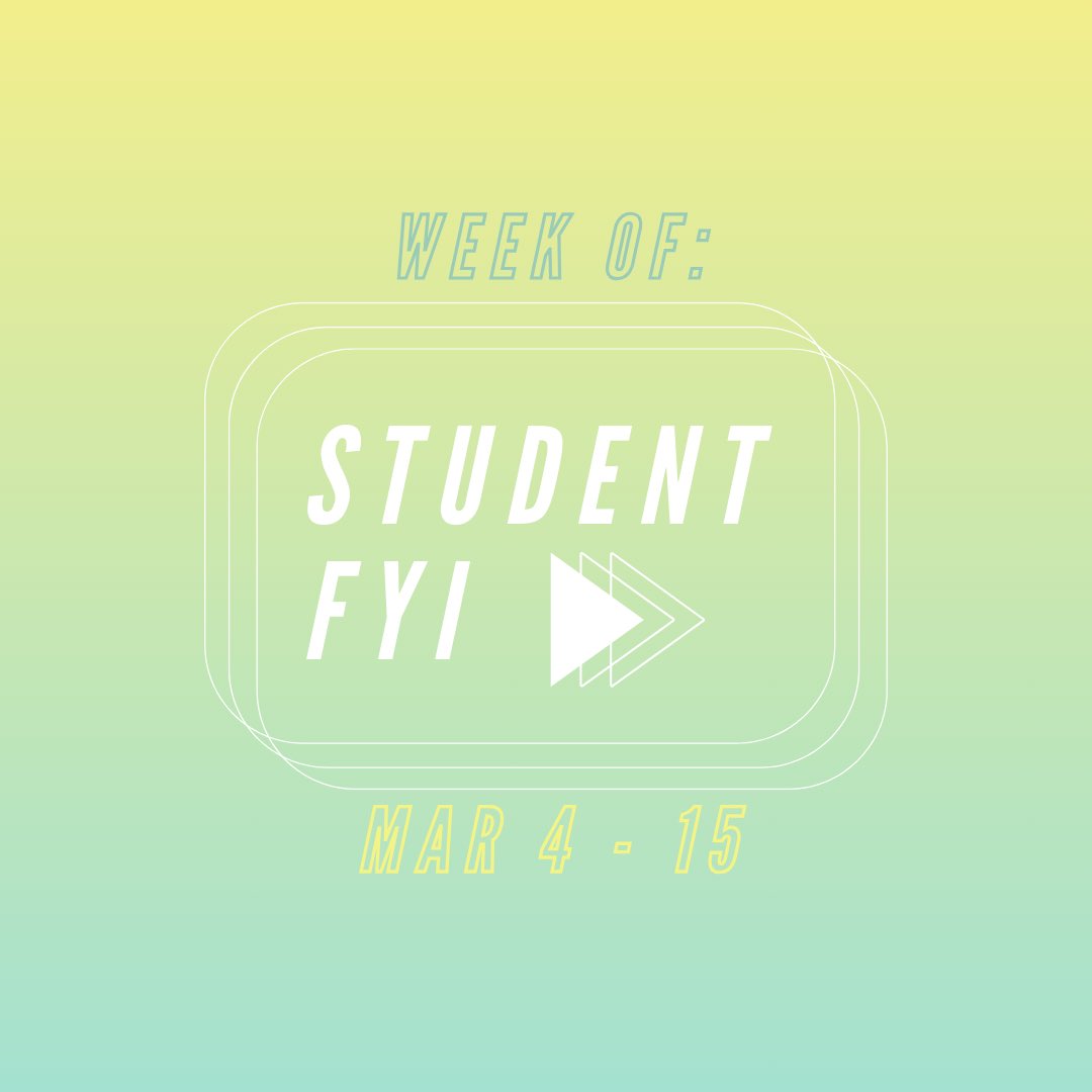 saccityexpress's tweet photo. Student FYI: Week of March 4 through 15

📝 Leah Lentz

📌 Los Rios Chancellor office hours, summer 2024 class schedule open, Women’s History Month event, Student Health and Wellness free drug test strips, Sacramento Kings student discount, spring recess

https://t.co/r2B9wbE55M https://t.co/WE9Vp0zxai