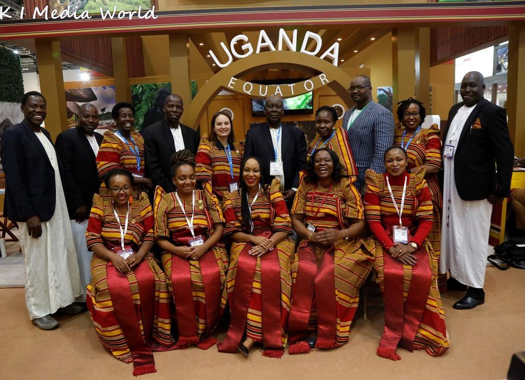 KIMediaWorld1's tweet photo. Ugandan 🇺🇬 Fashion dress at WTM https://t.co/KWErWTvvbw