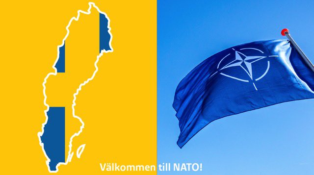 Welcome to NATO, Swedish friends @ambsenl, @SwedenNato, @friselljohan and @JohanB1973 !!