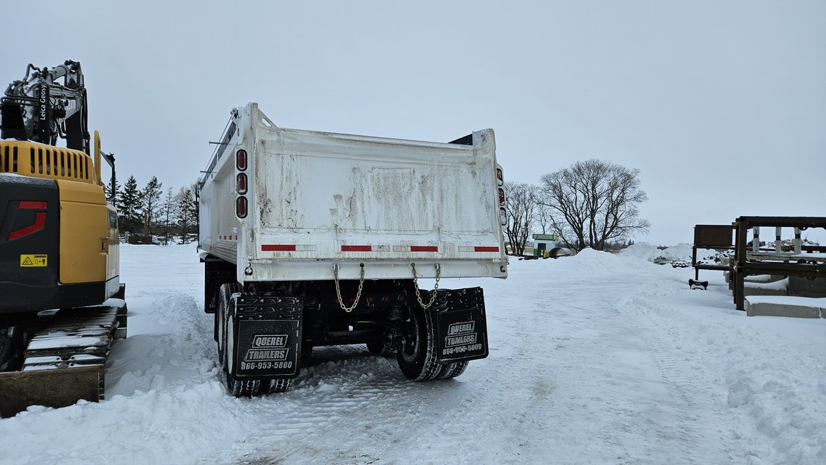 RichardWiebe204's tweet image. We would like to thank Ontrak on the purchase of 2 brand new Canuck Trailers R3 2800 tandem end dumps. #quereltrailers #enddump #canucktrailers #graveltrailer #haulmore