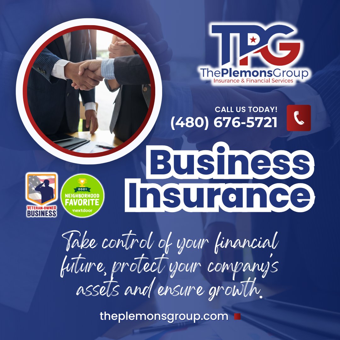 Business owners, take control of your financial future. Explore our range of insurance options designed to protect your company's assets and ensure growth. Start today! #InsuranceForBusiness #AssetProtection #FinancialSecurity #BusinessGrowth theplemonsgroup.com/business-insur…