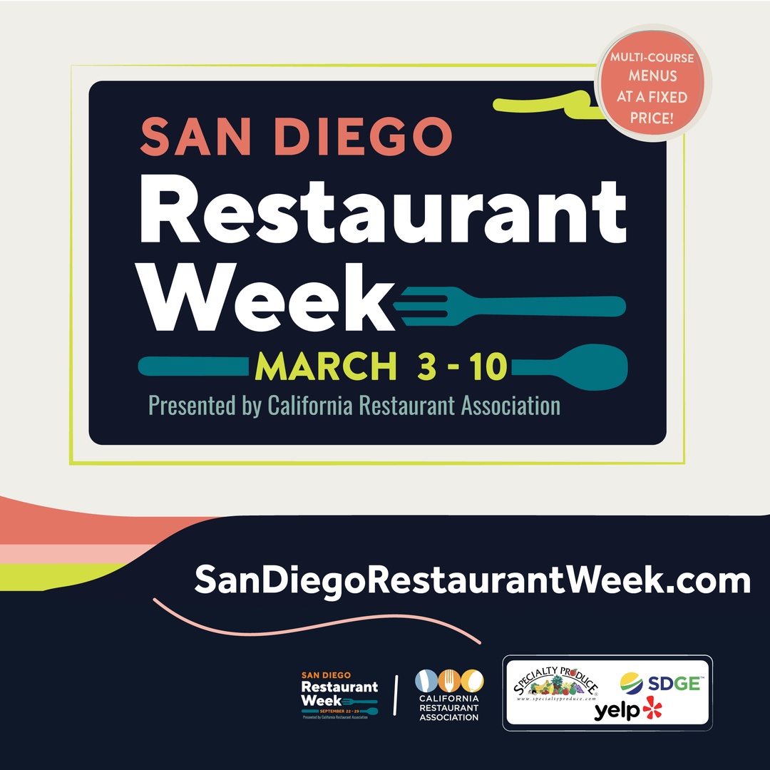 As San Diego Restaurant Weekend kicks off, let's celebrate the heart and soul of our city: our restaurants. They've kept us connected and filled our lives with flavor. Let's show our support,and keep our culinary scene thriving. #SDRW 🍽️@toddgloria @calrestaurants