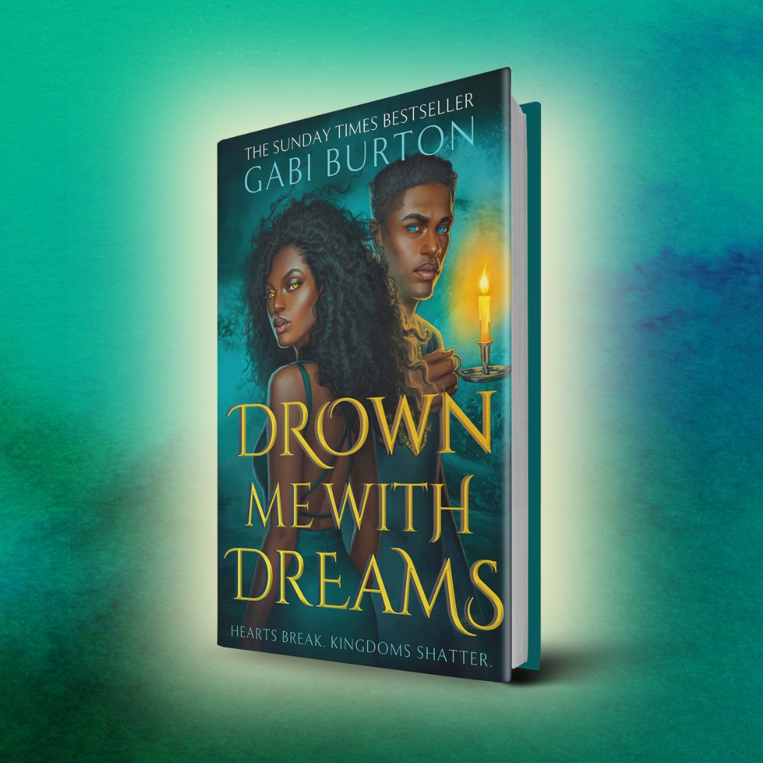 COVER REVEAL 🎉 We're so excited to finally share the stunning cover to Gabi Burton's (@query_queen339), Drown Me With Dreams - designed by @natalieyulichen & illustrated by Fernanda Suarez 😍 Pre-order this YA fantasy now >> brnw.ch/21wHFDr