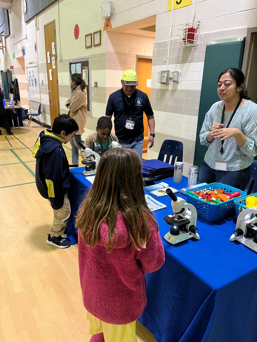 Fairfax County Public Works (@ffxpublicworks) on Twitter photo 🔬🎉 Leap Day at <a href="/GunstonElem/">Gunston ES</a> was a blast!
Our Wastewater team showed 250+ families the magic of microscopes & the importance of water treatment.
Tips to keep water clean were shared - no more "flushable" wipes!
Thanks to all who joined us. đź’§
#WastewaterHeroes #STEM 🔬🎉 Leap Day at <a href="/GunstonElem/">Gunston ES</a> was a blast!
Our Wastewater team showed 250+ families the magic of microscopes & the importance of water treatment.
Tips to keep water clean were shared - no more "flushable" wipes!
Thanks to all who joined us. đź’§
#WastewaterHeroes #STEM