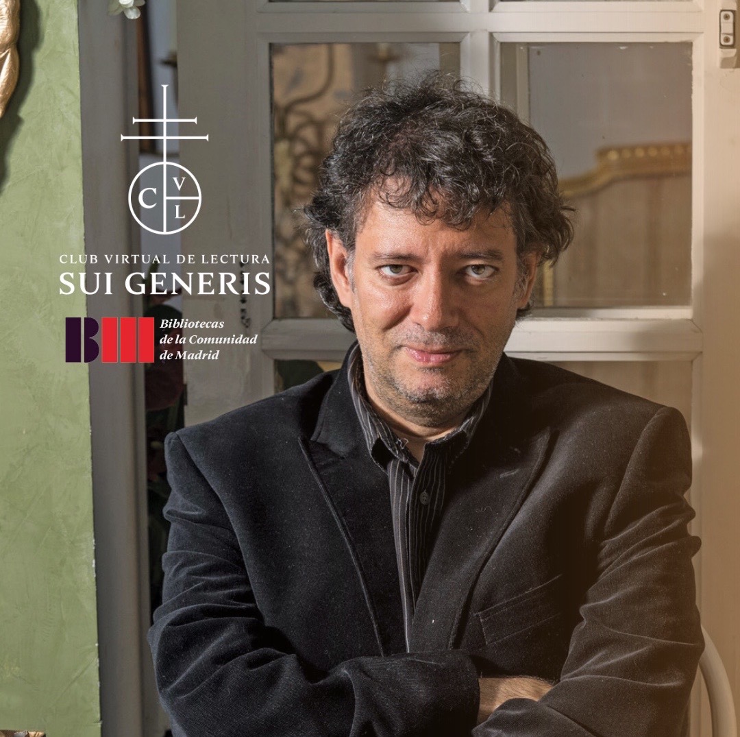 ✍🏼¡Descubre el fascinante mundo de <a href="/Jose_A_Cotrina/">José Antonio Cotrina</a>, uno de los maestros del género fantástico!

Únete al #ClubVirtualdeLectura SGM, el próximo 🗓️sábado 9 de marzo a las🕰️ 19h para un encuentro literario con el escritor ⬇️

i.mtr.cool/vistcackig 

<a href="/LibrosCMadrid/">Bibliotecas▪️Comunidad de Madrid</a> <a href="/alianza_ed/">Alianza Editorial</a>