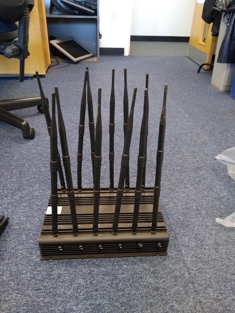 Organised Criminals are using Jammers more and more, blocking GPRS signals ( Jammers below recovered by Police ) Install one of our VHF Tracker units, criminals are unable to Jam VHF, UK Policing have Equipment in their vehicles to locate vehicles with our VHF Trackers.