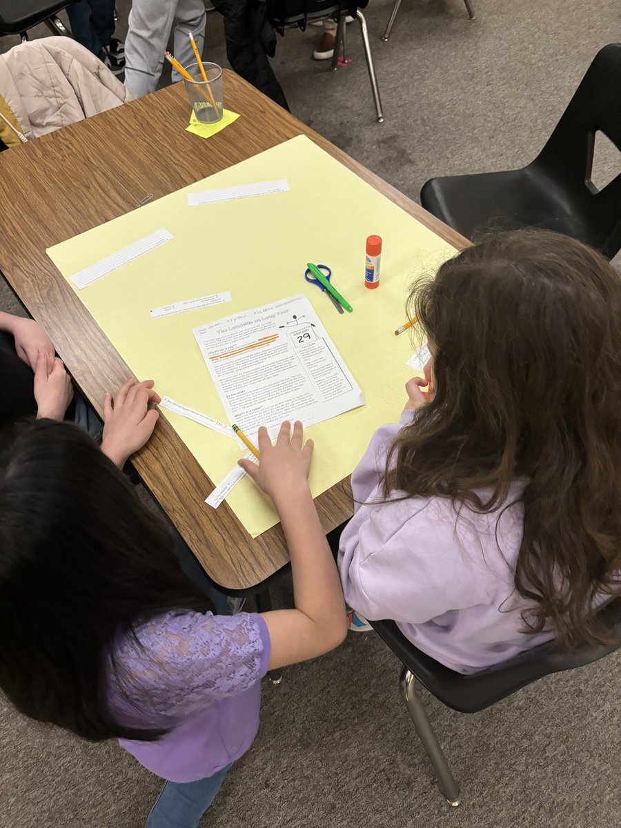 MrsParker4th's tweet photo. My 4th graders got to put their testing strategies to the test on 2/29 with a text about leap day! https://t.co/96s4cxCRG4