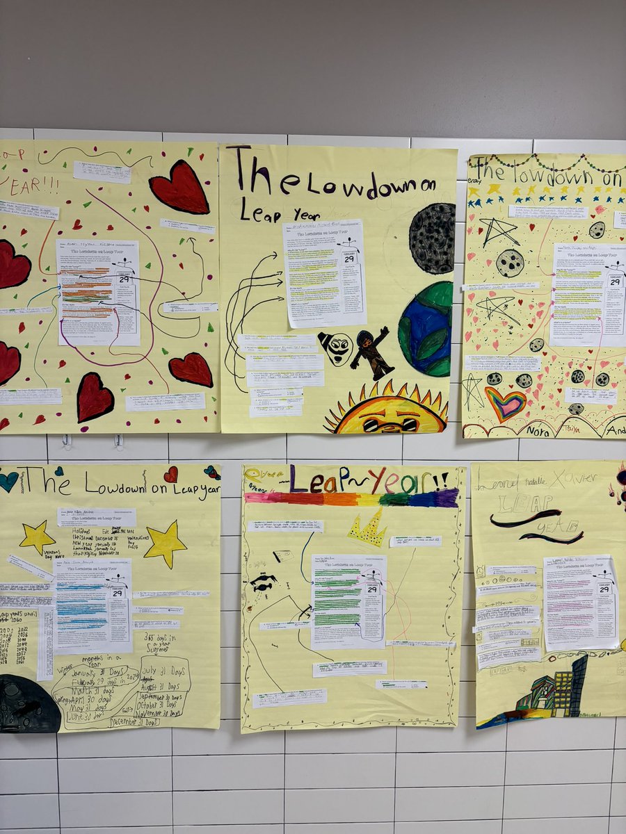 My 4th graders got to put their testing strategies to the test on 2/29 with a text about leap day!
