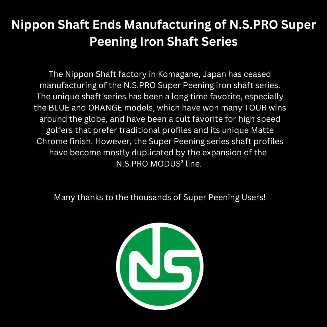 Many Thanks to the Thousands of Super Peening Users! #nipponshaft