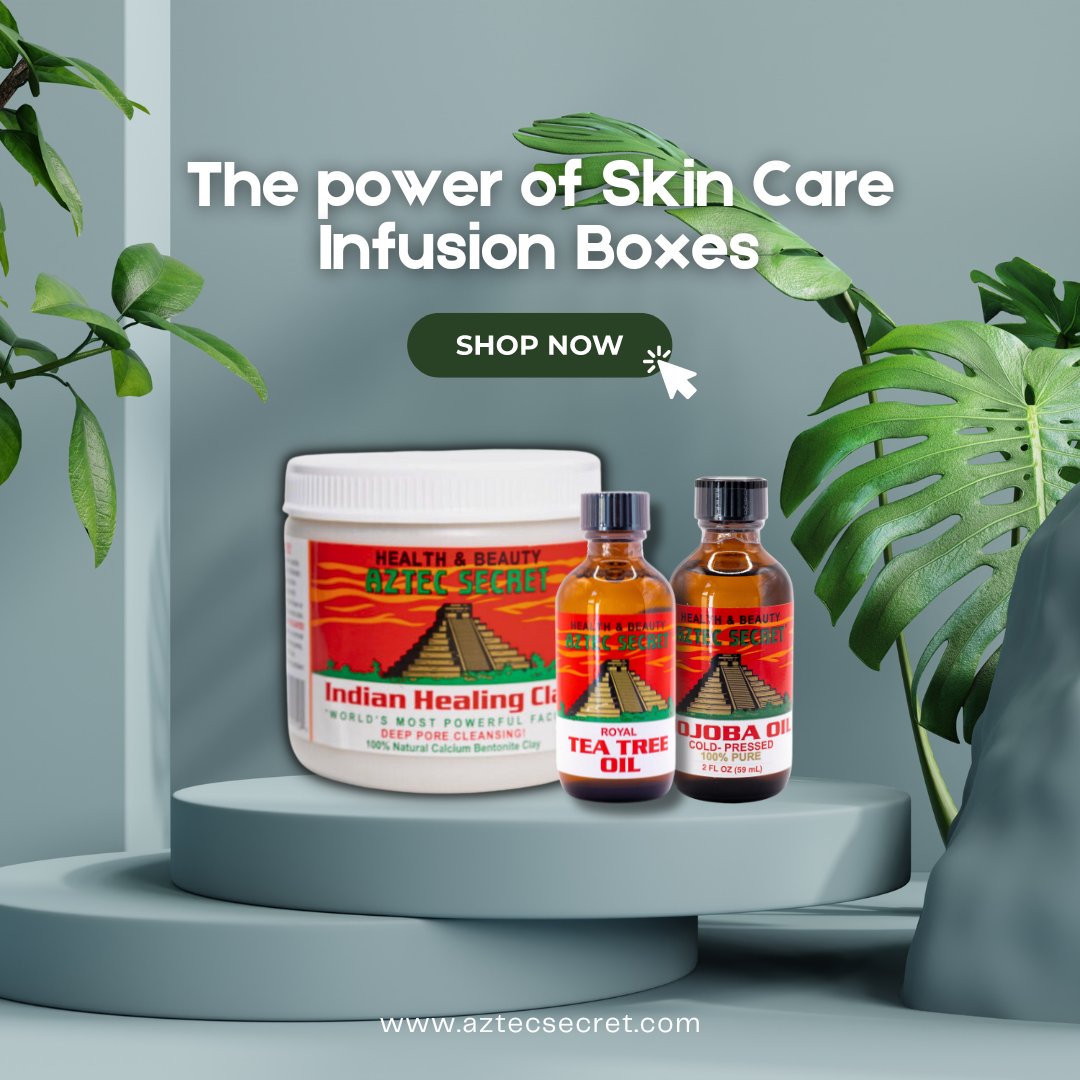 Aztecsecret85's tweet photo. ✨ Introducing Our Infusion Boxes ✨

Discover the perfect selection of Aztec Secret products for your healthiest skin. Carefully curated and conveniently available on our website. Elevate your skincare routine today! 🌿

https://t.co/PIlCBkPQjg 

#AztecSecretBeauty #PureNatu ... https://t.co/yKFE2KhDX3
