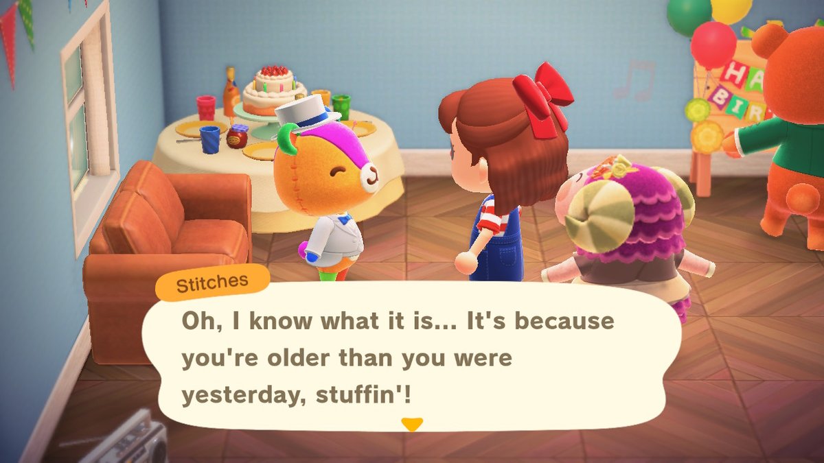 kyveilkov's tweet photo. my birthday isnt til the 25th but ive time travelled sm lol #AnimalCrossing #ACNH #NintendoSwitch https://t.co/h0VGv1C9mW