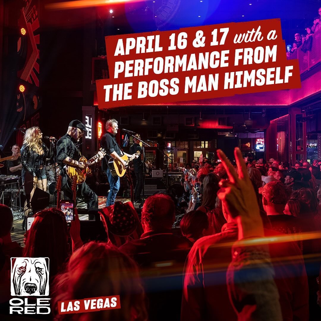 Guess who’s playing with Blake too hehe.......

🚨 Ready to test your luck?🚨 

We’re havin’ our biggest Grand Opening event ever, featuring two back to back nights with <a href="/blakeshelton/">Blake Shelton</a> this April! 🤠 

Enter for a chance to attend April 16th or 17th  #blakeshleton