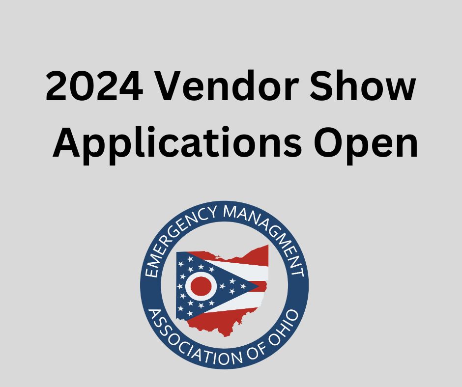 EMAOHIO's tweet image. Is your business looking for an easy way to reach emergency management professionals in Ohio? If so, sign up to be a vendor at the 2024 EMAO vendor show during our Spring Conference. Visit: emaohio.org/emao-conferenc… for more information.