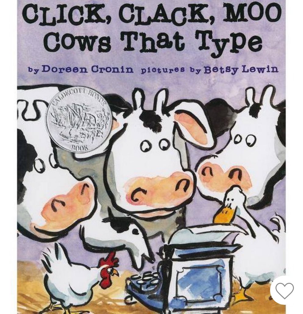 A HUGE Thank you @Darin4PublicEd for coming to read “Click Clack, Moo Cows That Type” to us today. You made our morning! The kids can’t stop talking about it. #ReadAcrossAmericaWeek  #MrsC  #Prek #LoveofBooks #BarkerELC