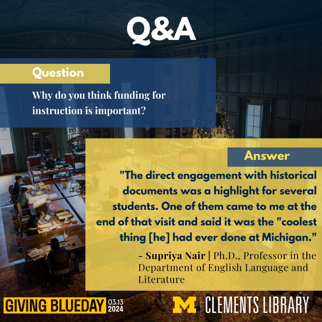UM Clements Library tweet media