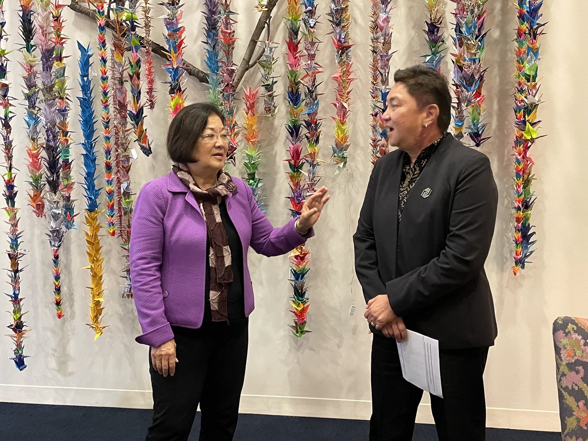 Thank you Sen @MazieHirono for having @BGCMaui CEO Kelly Maluo-Pearson as your #SOTU guest tonight. We're honored & grateful for your recognition of Clubs as they work to ensure the youth & families of Maui and the state of Hawaii continue to rebuild. #NDOA2024