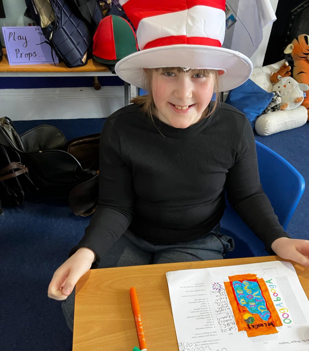 Chocolate bar designing and a ‘Wonka’s Chocolate investigation’ took place in Year 4 today as part of our World Book Day celebrations 🤩📚 #WorldBookDay2024