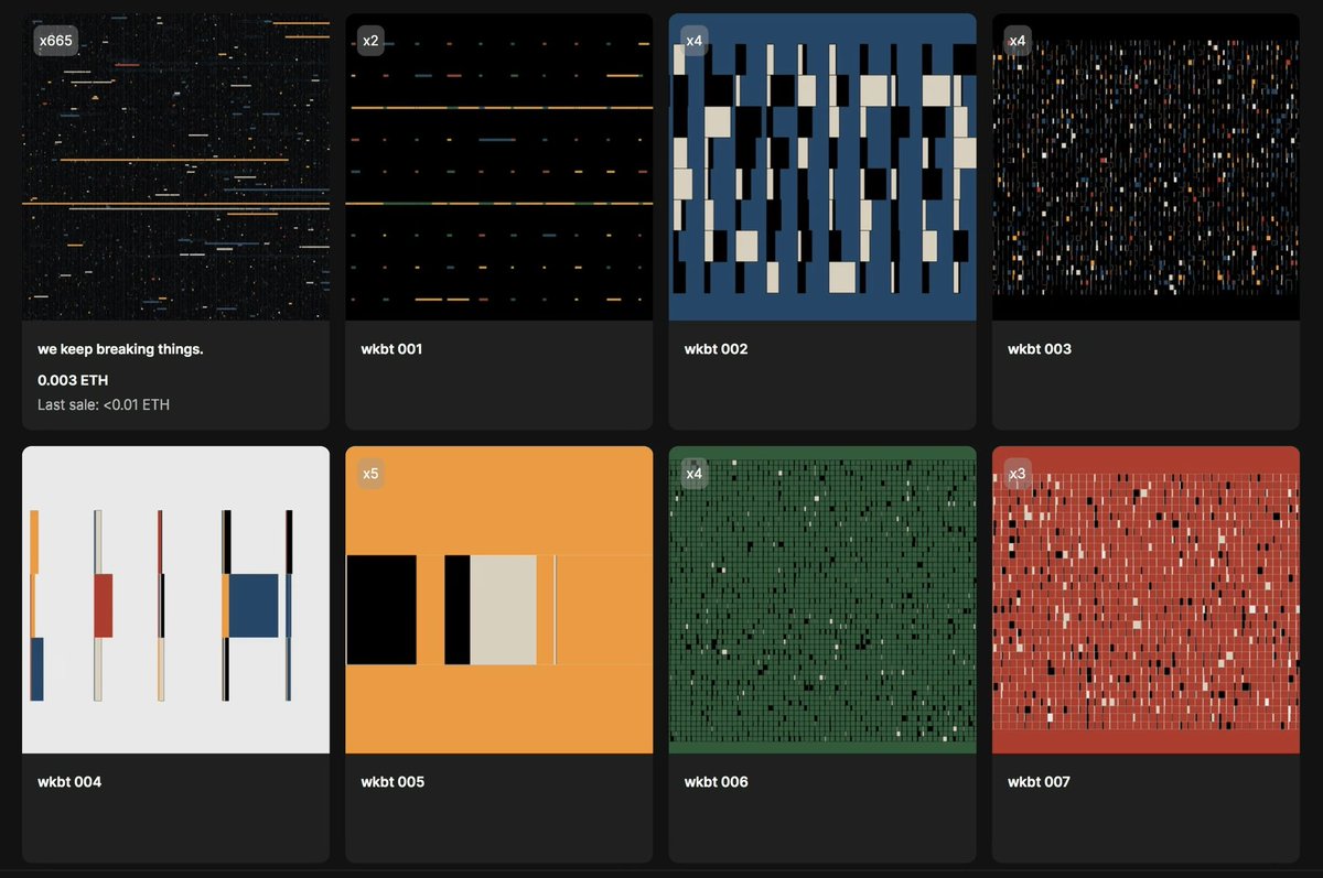 ⬛️🟦⬜️🟧🟥🟩

the series is coming alive.