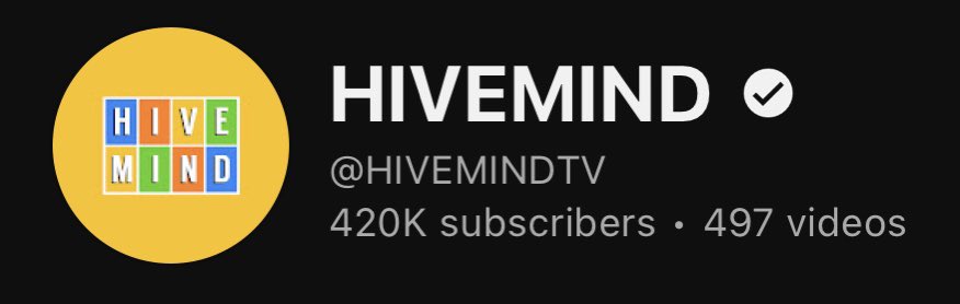 hivemindassoc's tweet photo. subscriber count getting high https://t.co/eVu377Kql2
