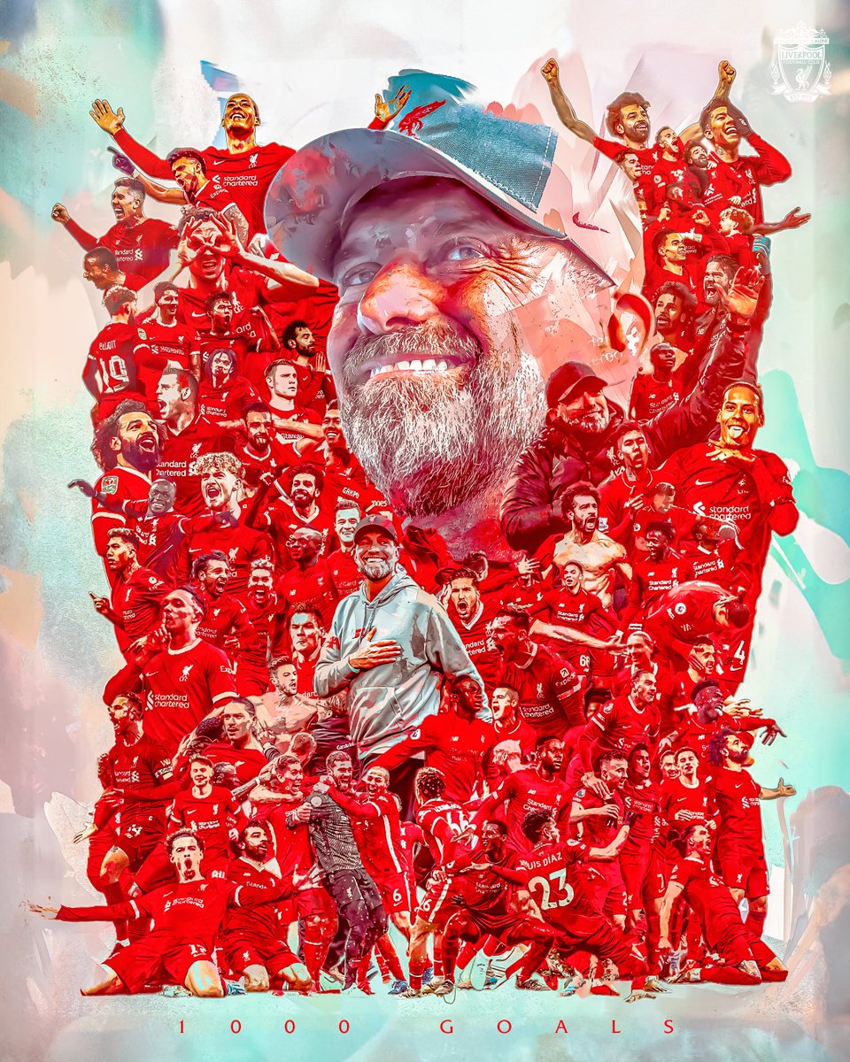 LFCUSA's tweet photo. 1,000 goals for the Boss 👏 https://t.co/i3S1Iw3TdR