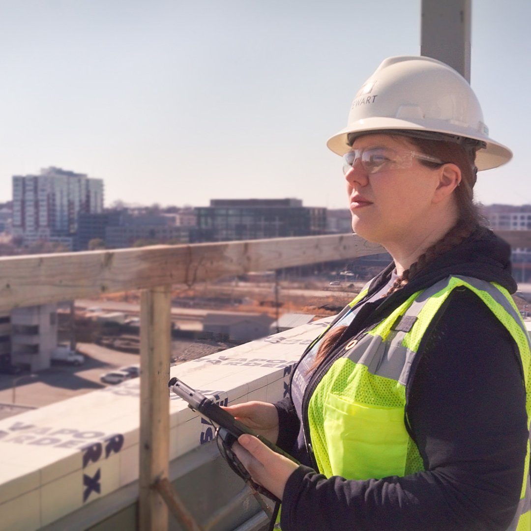 One of our structural engineers, Liz Larsen, PE, was chosen by Bluebeam, Inc. to star in their recent video celebrating Women in Construction Week. We're very proud of you. Keep shining, Liz! #Stewart #WICWeek24