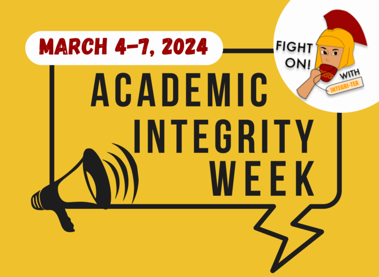 USCPrice's tweet photo. Academic Integrity Week at #USC shines a spotlight on the pivotal role of honesty, ethics, and responsibility within our academic pursuits.

Check out the full schedule of the week's events, and recordings of previous workshops: https://t.co/fF0fEJ4zYy https://t.co/AqZ8PdB6c4
